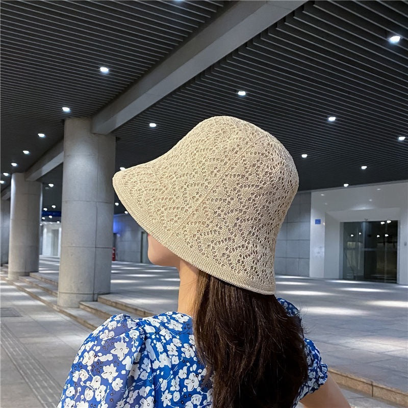 Women's Sun-proof Bucket Hat Double-sided Foldable Sun Protection Hat