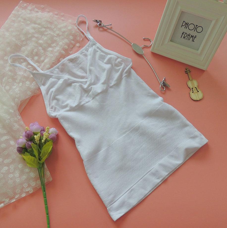 Body sculpting belly vest memory harness