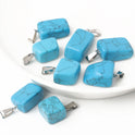 5 Multi-Color Irregular Stone Pendant Accessories