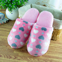 Five. The new cashmere love angle heart cotton slippers, indoor slippers 4.5 yuan Cixi cotton slippers factory wholesale