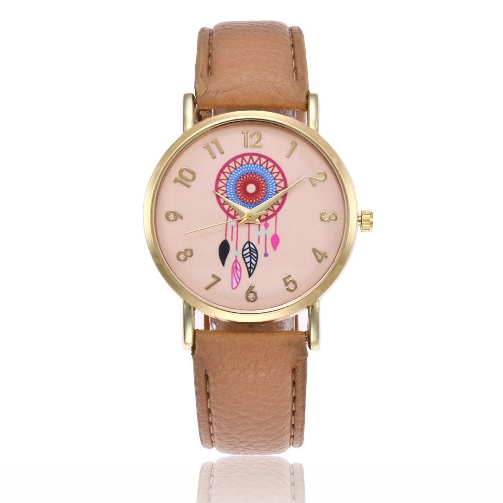 Ladies casual belt watch