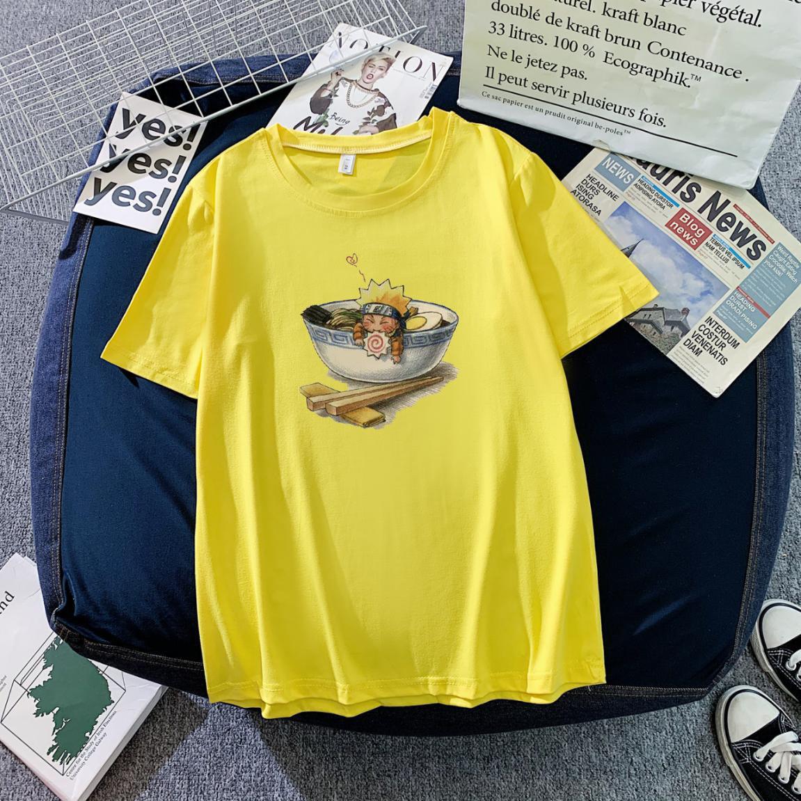 Women's Short-sleeved Summer Student Korean-style Casual All-matching Summer Top Loose Plus Size Women's Clothing