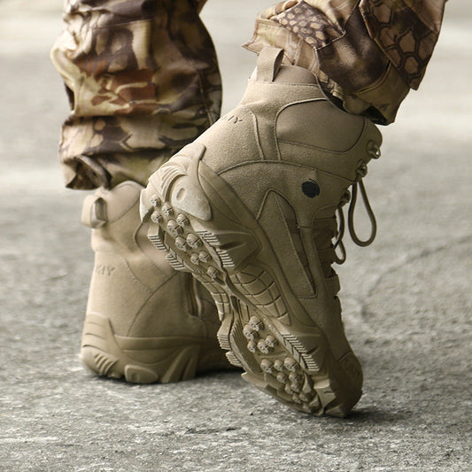 Plush casual work boots