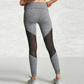 Wish Summer New  Mesh Patchwork Stitching Yoga Fitness Leggings
