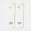 Coral Velvet Embroidery Three-dimensional Cartoon Floor Socks
