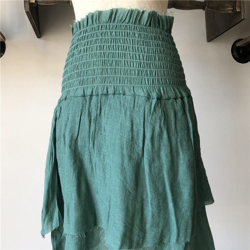 Yoga beach skirt casual cotton