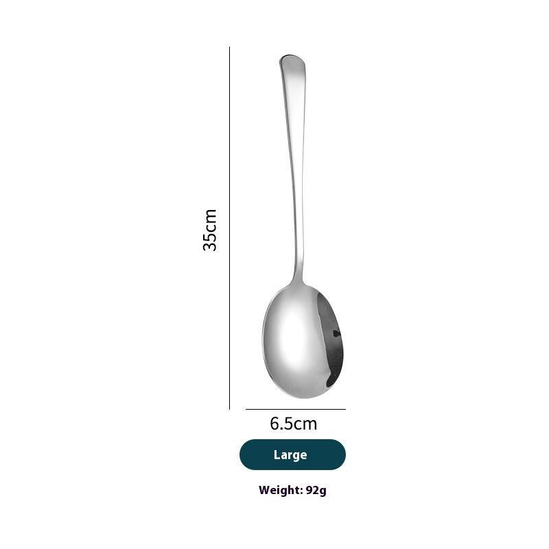 Stainless Steel Spoon Large Dish Sharing Public