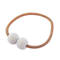 Magnetic Curtain Tiebacks Pearl Beads