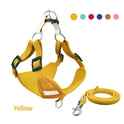 Pet Dog Harness Reflective Dog Leash Vest Type Harness Set