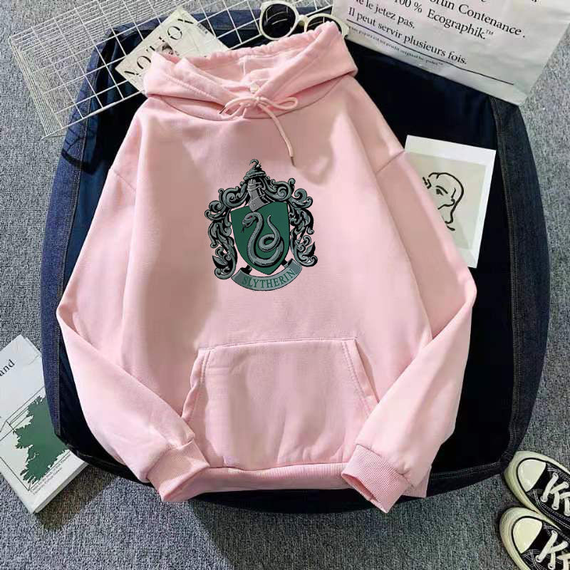 Autumn Winter Couple Top Loose Hooded Sweatshirt