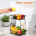 Iron Art Snack Fruit Basket Storage Basket Minimalist