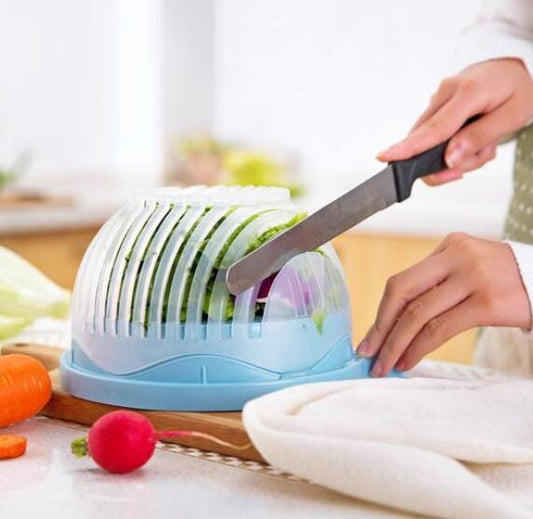 Salad Cutter Bowl Easy Salad Maker