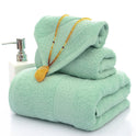 Three-piece bath towel set