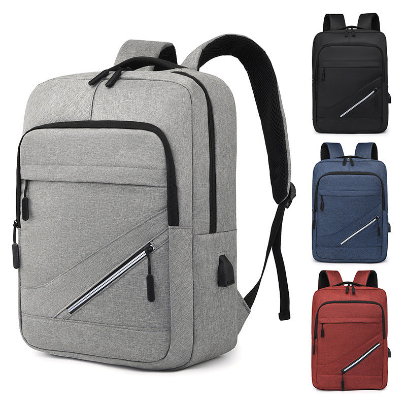 Men's Fashion Casual Multi-functional Large-capacity Backpack