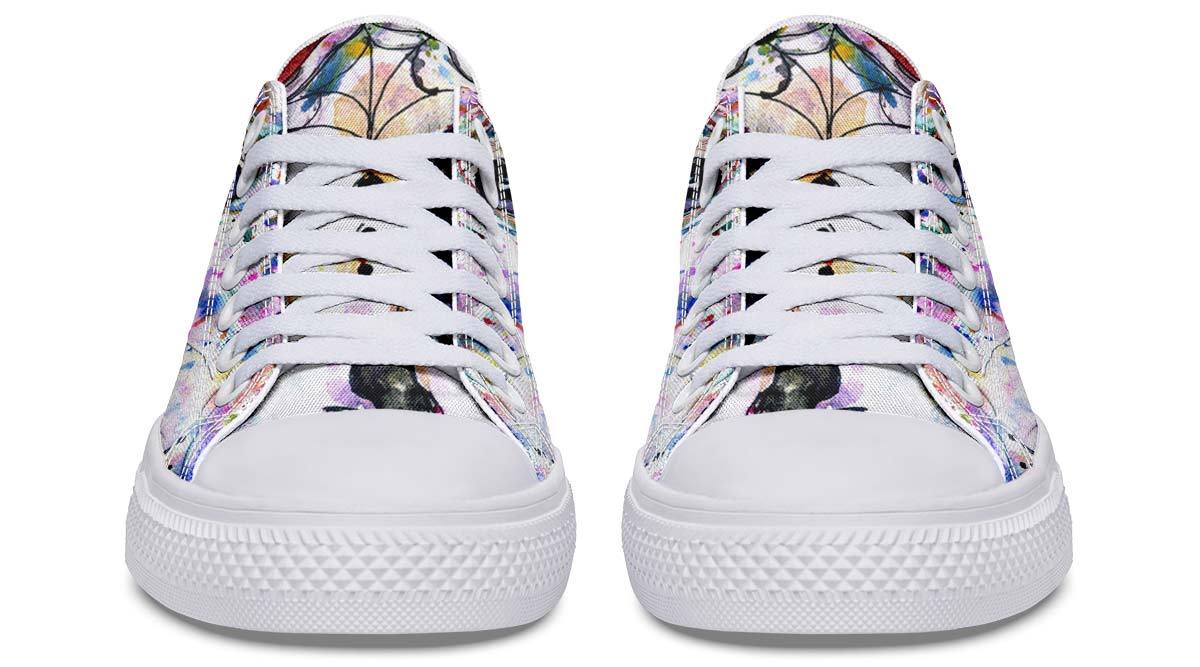 Fashion Print Couple Low-Top Canvas Shoes