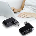 USB splitter usb hub splitter multi-interface spin color 2.0 high speed expansion hub HUB