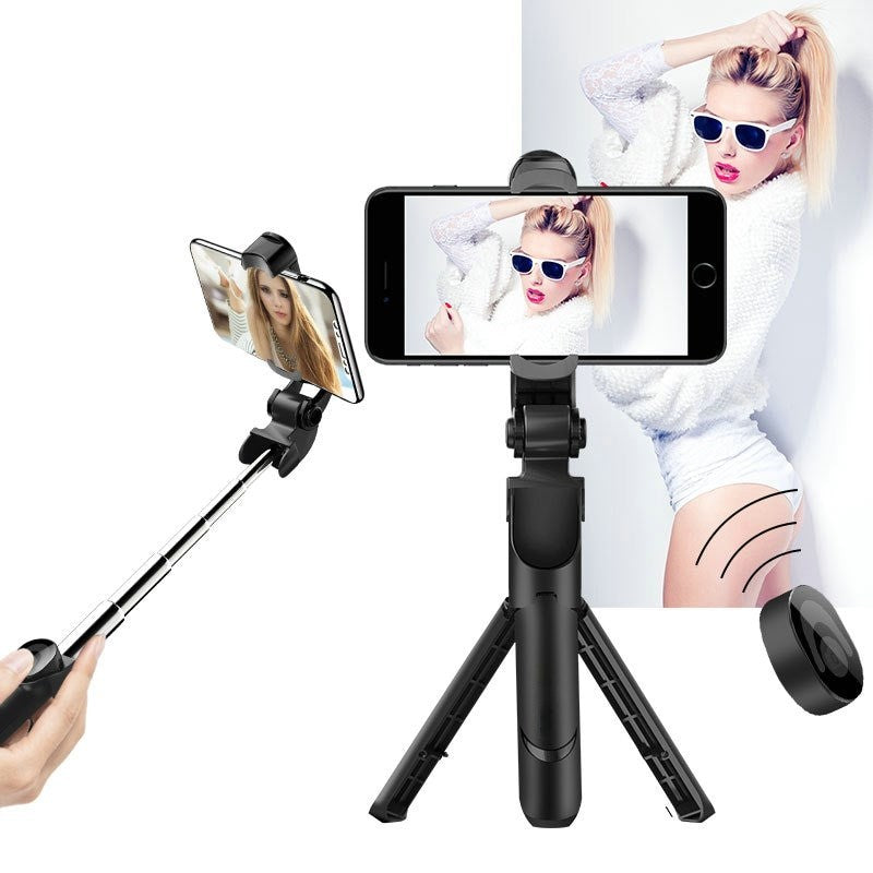 Bluetooth handheld selfie stick