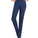 Summer Stretch Jeans Plus Size High Waist Pants Korean Style Slim
