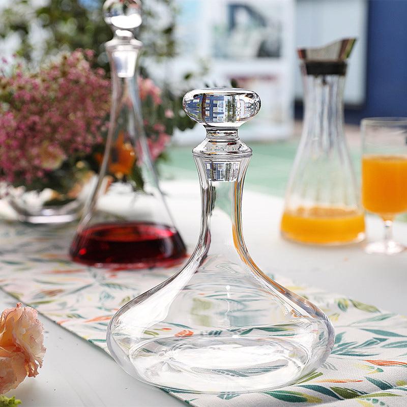 European Classical Lead-free Crystal Glass Household The Wine Bottle