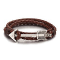 Retro Men's Multi-layer Hand Weaving Bracelet