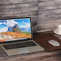 Compatible with Apple, Suitable For MacBook Pro13.3 Protective Cover Crazy Horse Leather