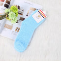 Solid Color Thick Warmth Floor Socks