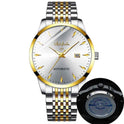 Quartz Hollow Watch Men's Back Cover Transparent