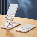 Aluminum Alloy Mobile Phone Stand Desktop Office Portable Foldable