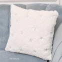 New Ins Christmas Cover Plush Snowflake Sequin Rabbit Hair Pillow Cover
