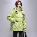 Women's Mid-length Down Cotton-padded Jacket