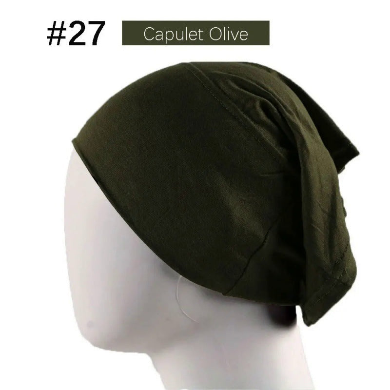 Modal Monochrome Smoke Pipe Cap Bottoming Hood