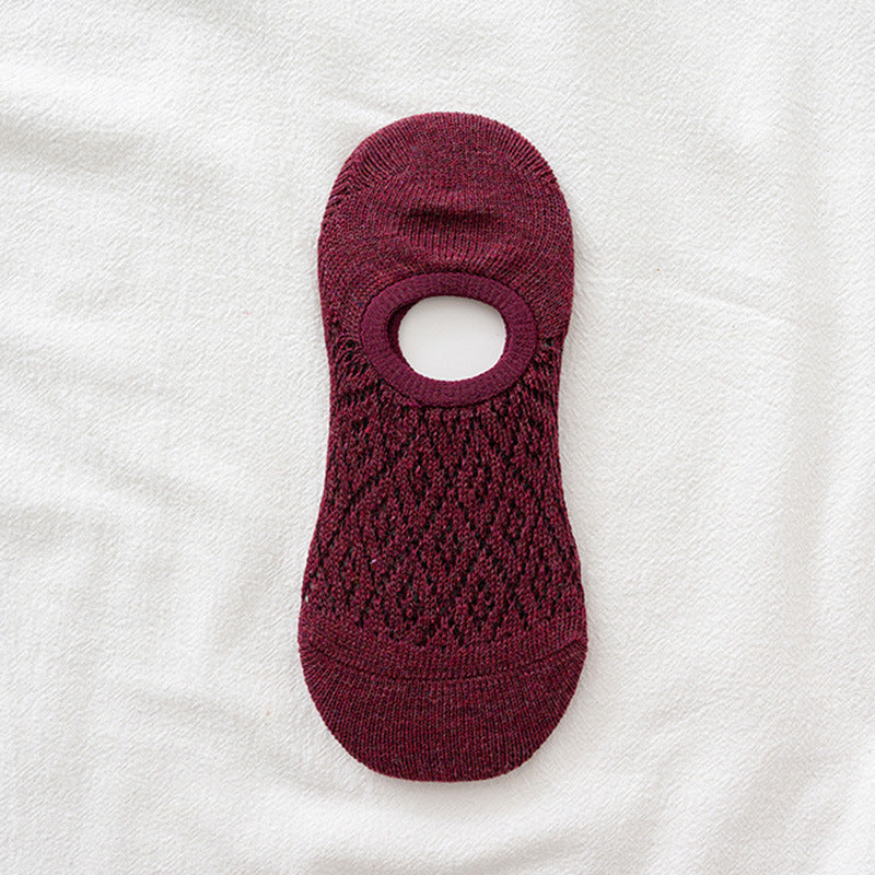 Mesh Short-cut Boat Socks Breathable