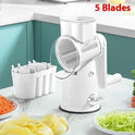 Household Vegetable Cutting Hand Roller Multifunctional Shredder