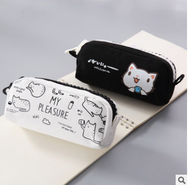 Creative Simple Cute Corner Animal Pencil Case