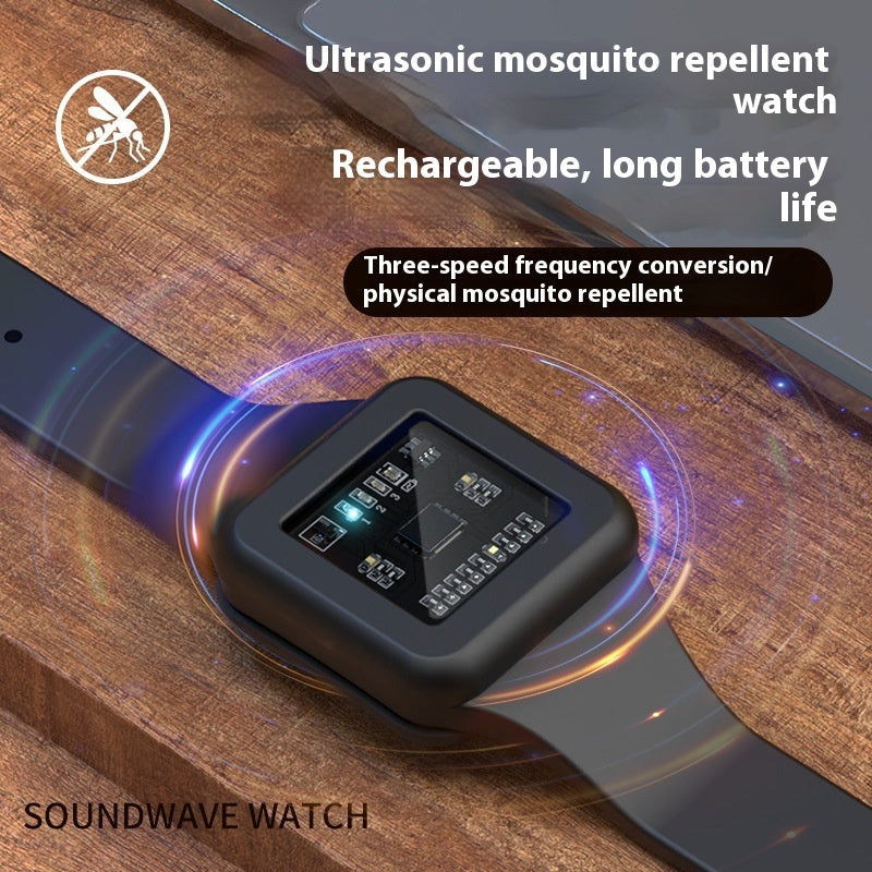 Ultrasonic Mosquito Repellent Watch