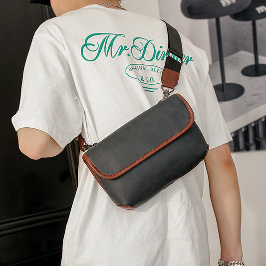 Korean Casual Fashion Chest Cross Body Bag