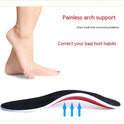 Arch Support EVA Correction Sports Shock Pad High Elastic Breathability Massage Orthopedic Insole Flat Foot Correction Insole