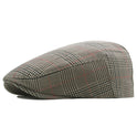 Winter Tweed Flat Cap Men's Newsboy Cap Baby British Retro Beret