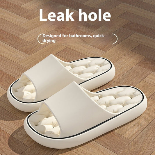 Hollow Bathroom Non-slip Silent EVA Slippers