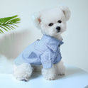 Pet Dog Cat Clothes Simple Denim Shirt