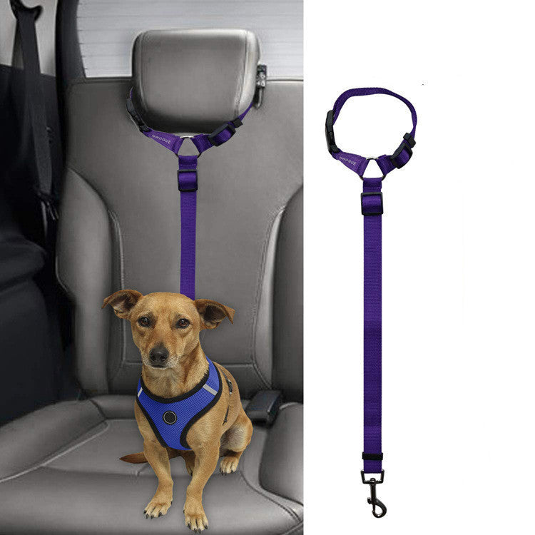 Car Backseat Pet Leash for stability