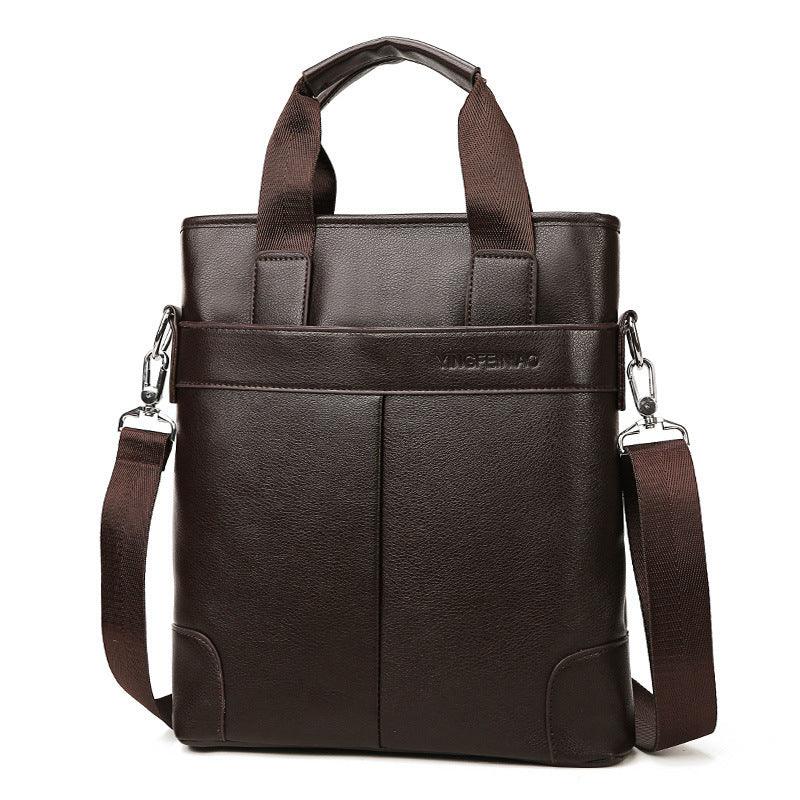 Men's Portable Crossbody Shoulder Briefcase