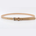 Thin Belt Fashion Belt Small Steel Buckle Belt