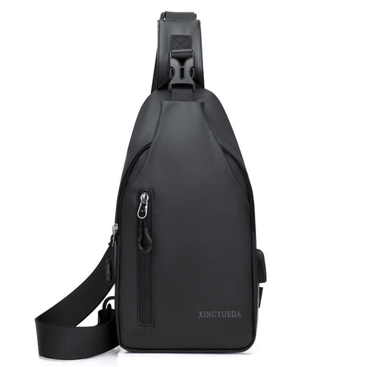 Men's Chest Bag Casual Backpack Sports Function Oblique Shoulder Fashion Tactical Single Crossbody