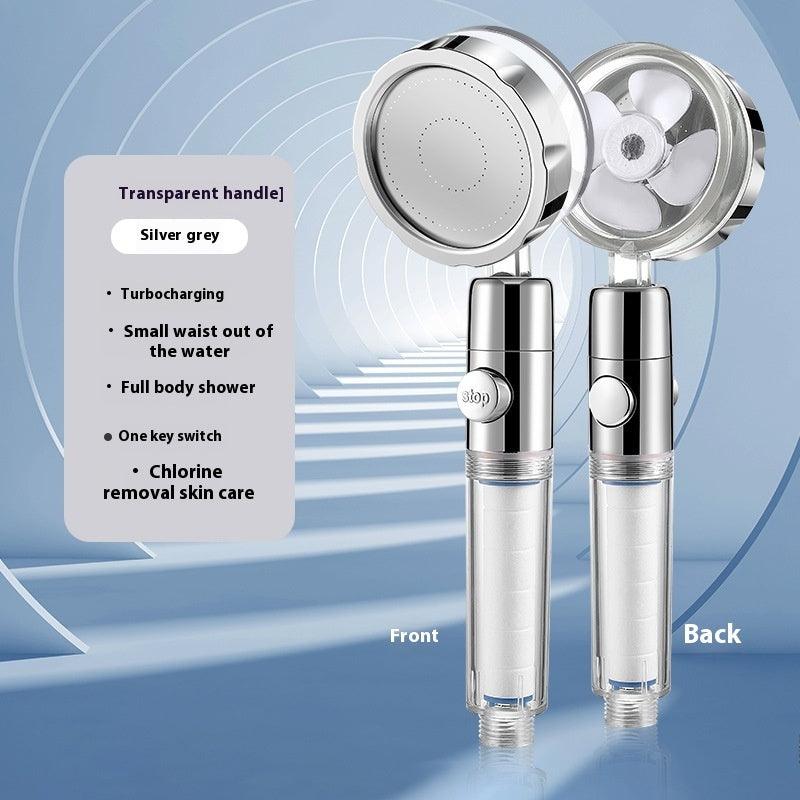 Simple Turbocharged Showerhead Handheld Nozzle