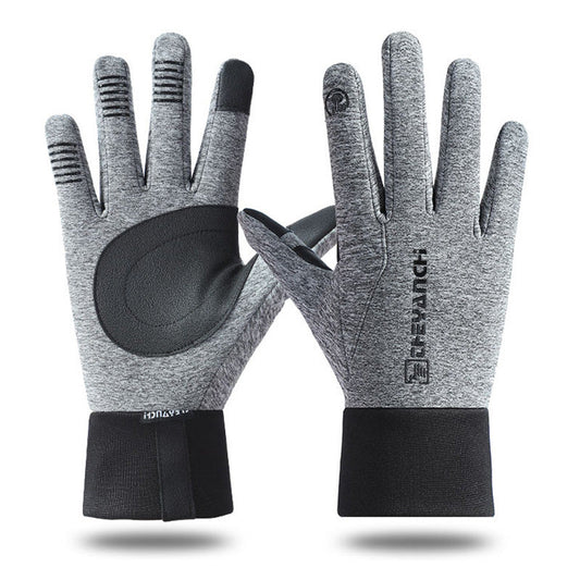 Winter Warm Outdoor Windproof Touch Screen Non-slip Waterproof Cycling Gloves