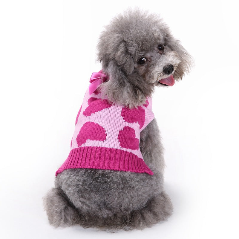 Dog Autumn And Winter Clothes Christmas Pet Sweater