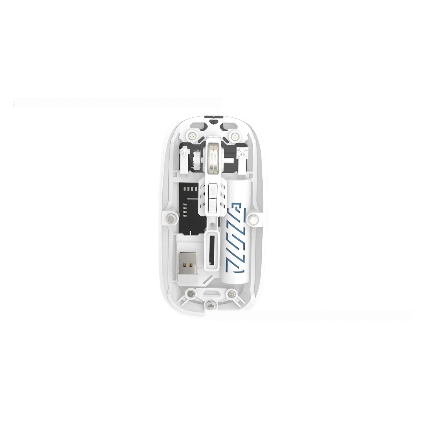 Wireless Transparent Typec Charging Mouse