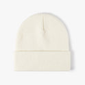 Autumn And Winter Light Board Warm Thickened Double-layer Simplicity Women's Knitted Hat