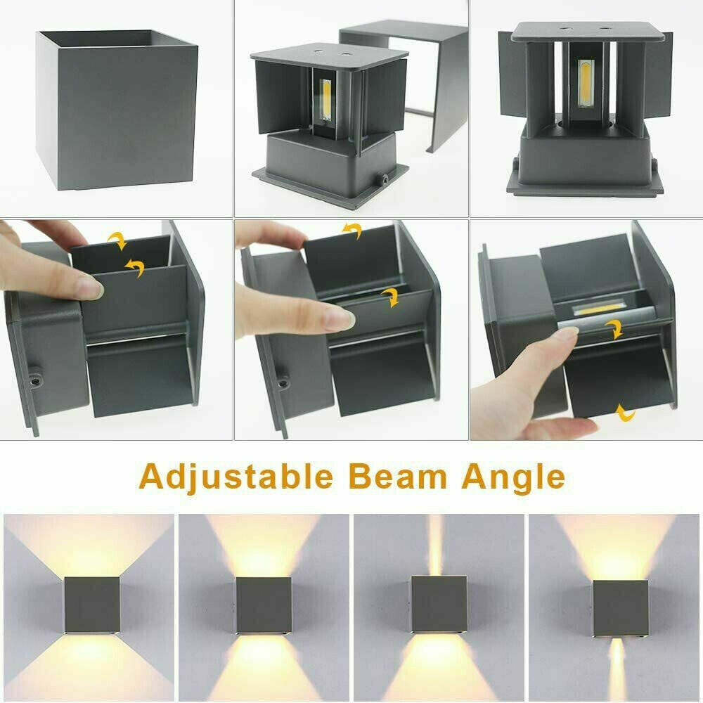 Modern LED Wall Light Up Down Wall Lights Indoor Sconce Lighting Lamp Home UK